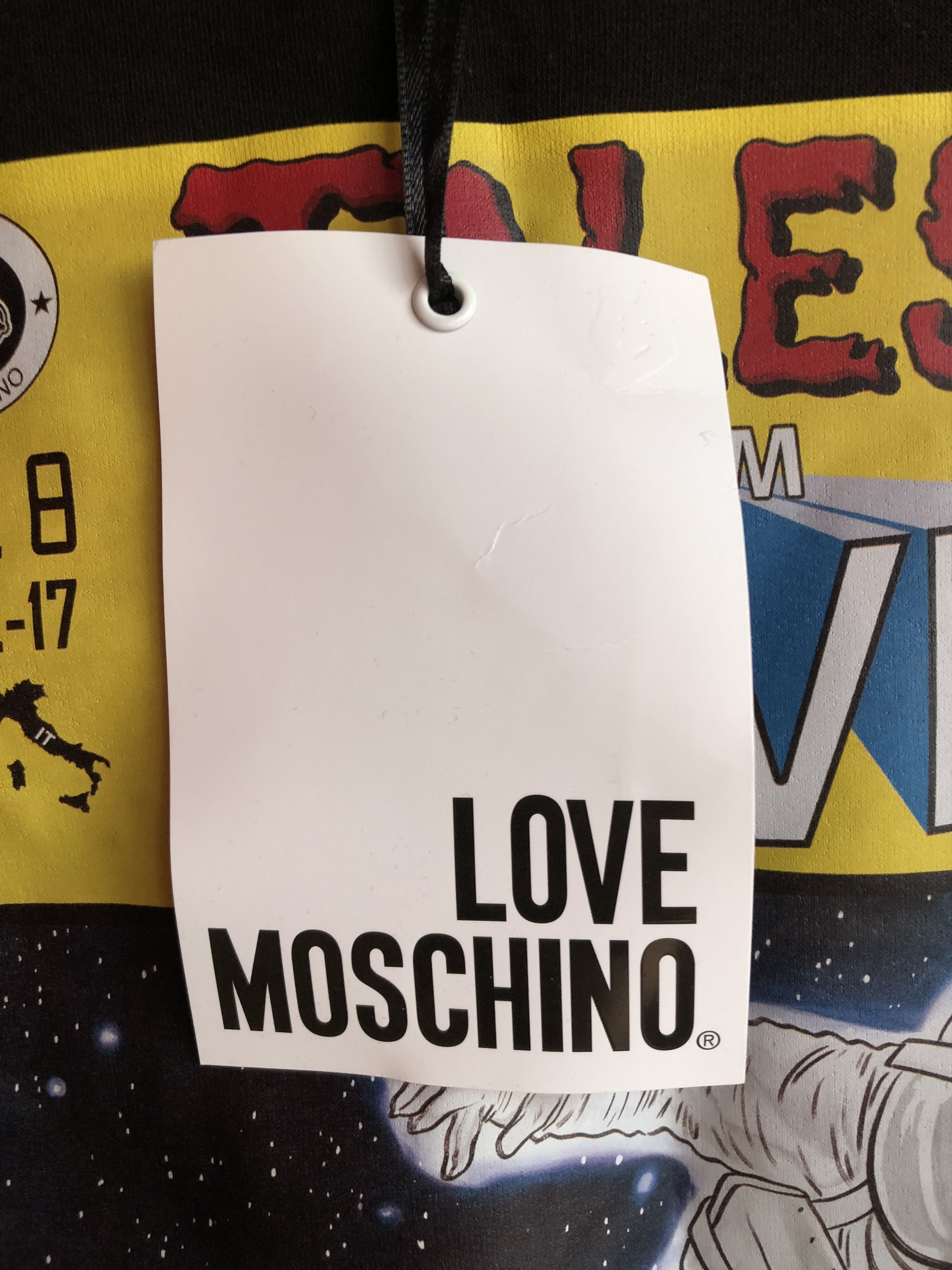 Moschino MOSCHINO SWEATSHIRTS BIG LOGO SIZE M Size US M / EU 48-50 / 2 - 3 Thumbnail