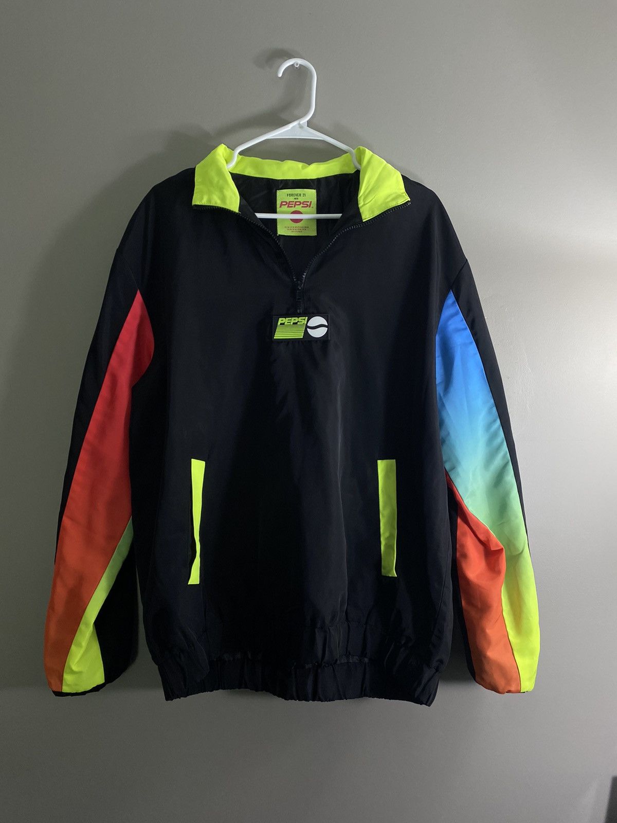 Pepsi windbreaker forever 21 best sale