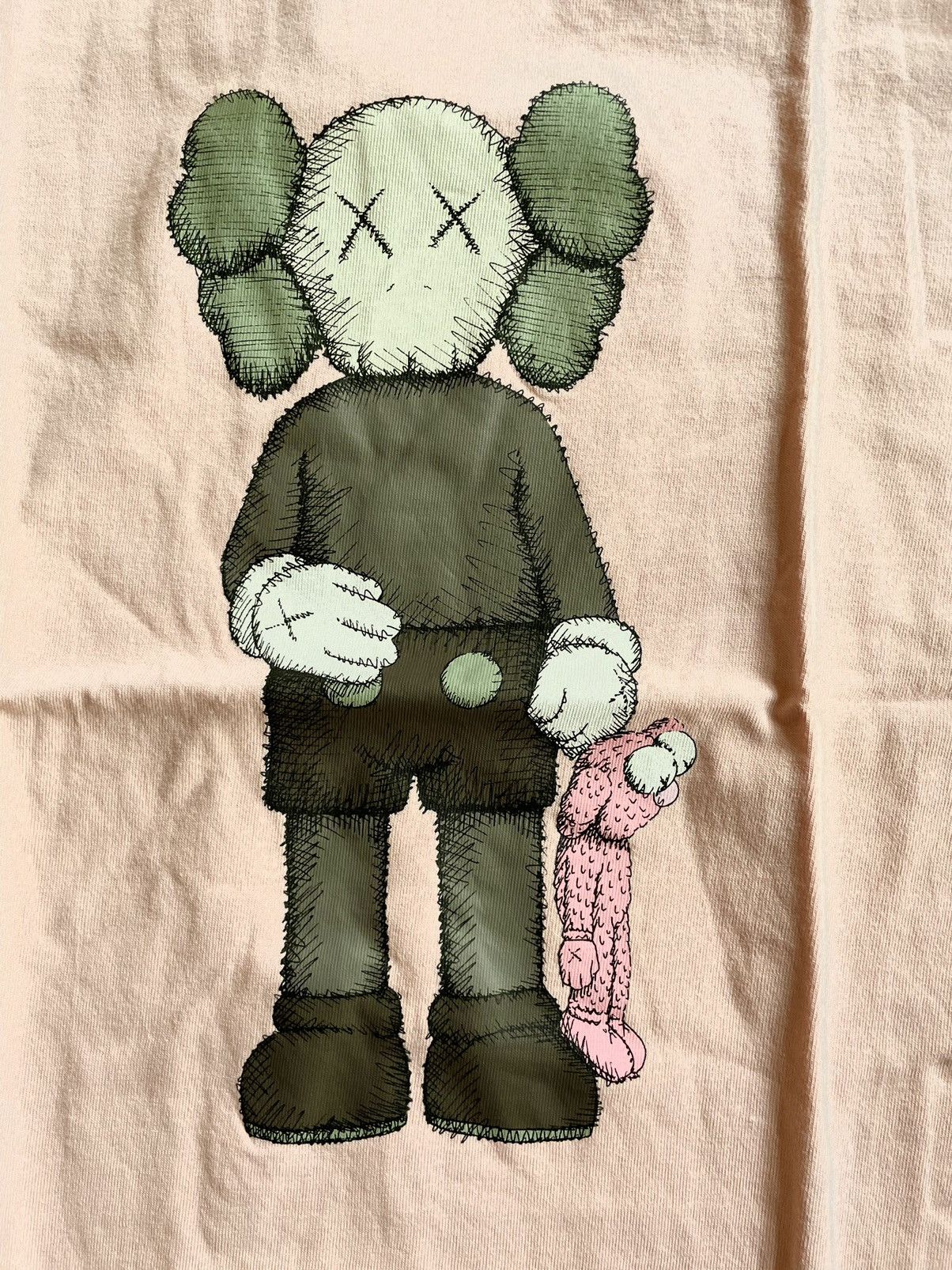 Kaws × Uniqlo 2XS XXS UT Pink Companion BFF Tee Shirt Plush Figure First Size US XXS / EU 40 - 2 Thumbnail