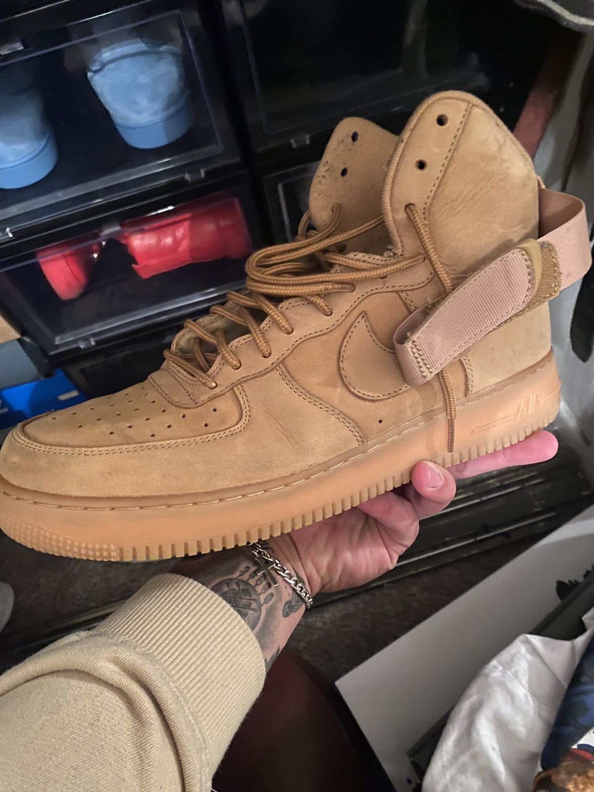 Nike Air Force 1 High “Wheat” | Grailed