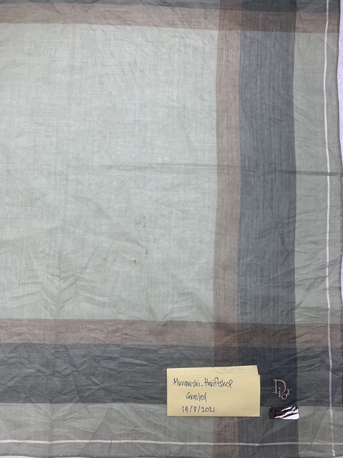 Dior Christian Dior Handkerchief / Neckerchief Size ONE SIZE - 3 Thumbnail