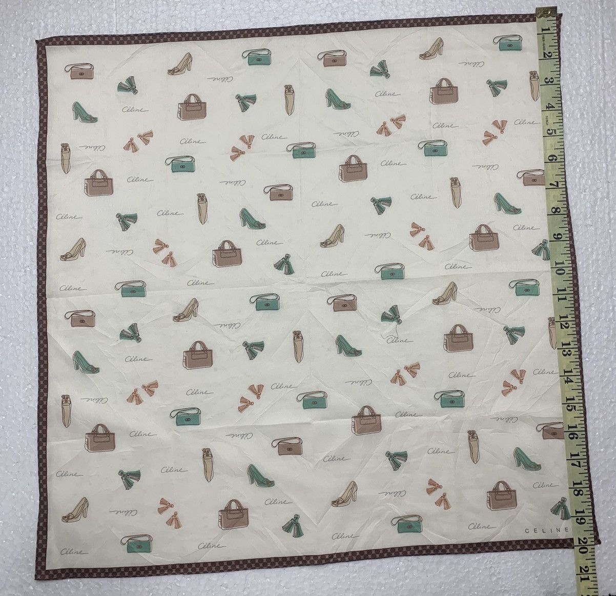 Celine Celine Handkerchief/Neckerchief/Bandana Size ONE SIZE - 6 Thumbnail