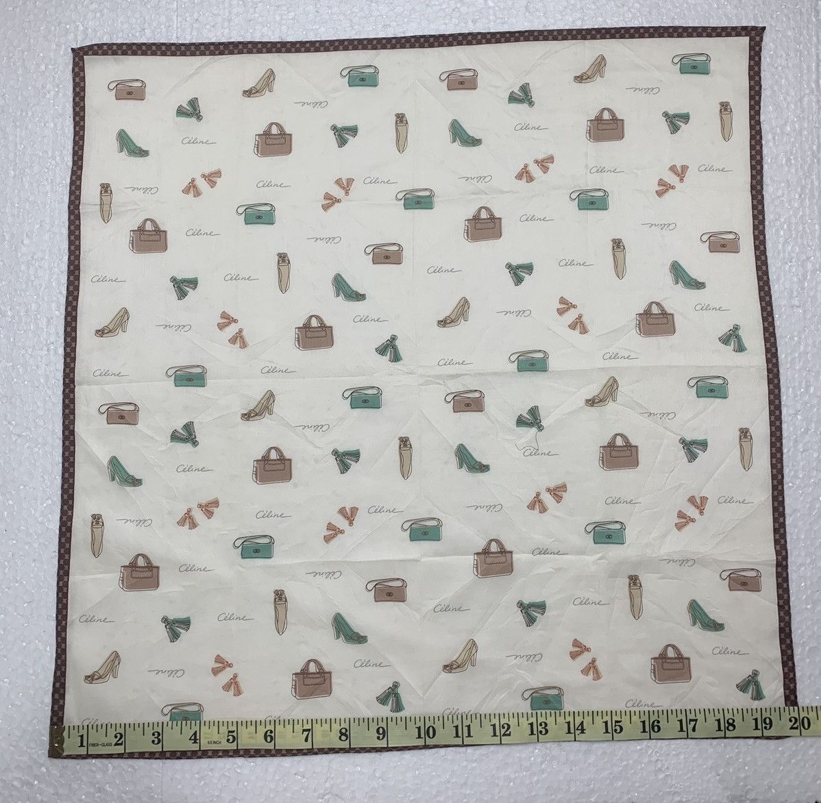 Celine Celine Handkerchief/Neckerchief/Bandana Size ONE SIZE - 5 Thumbnail