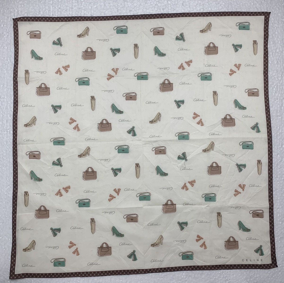 Celine Celine Handkerchief/Neckerchief/Bandana Size ONE SIZE - 3 Thumbnail