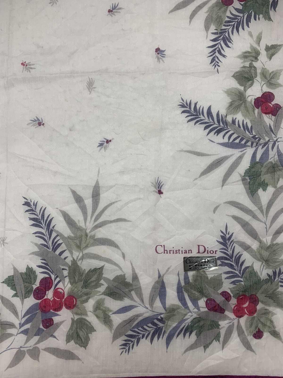Christian Dior Monsieur Christian Dior Handkerchief / Neckerchief Size ONE SIZE - 2 Thumbnail