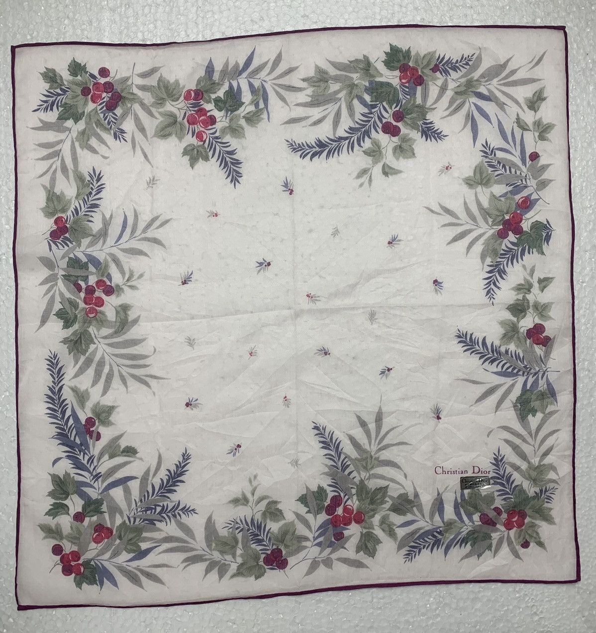 Christian Dior Monsieur Christian Dior Handkerchief / Neckerchief Size ONE SIZE - 5 Thumbnail