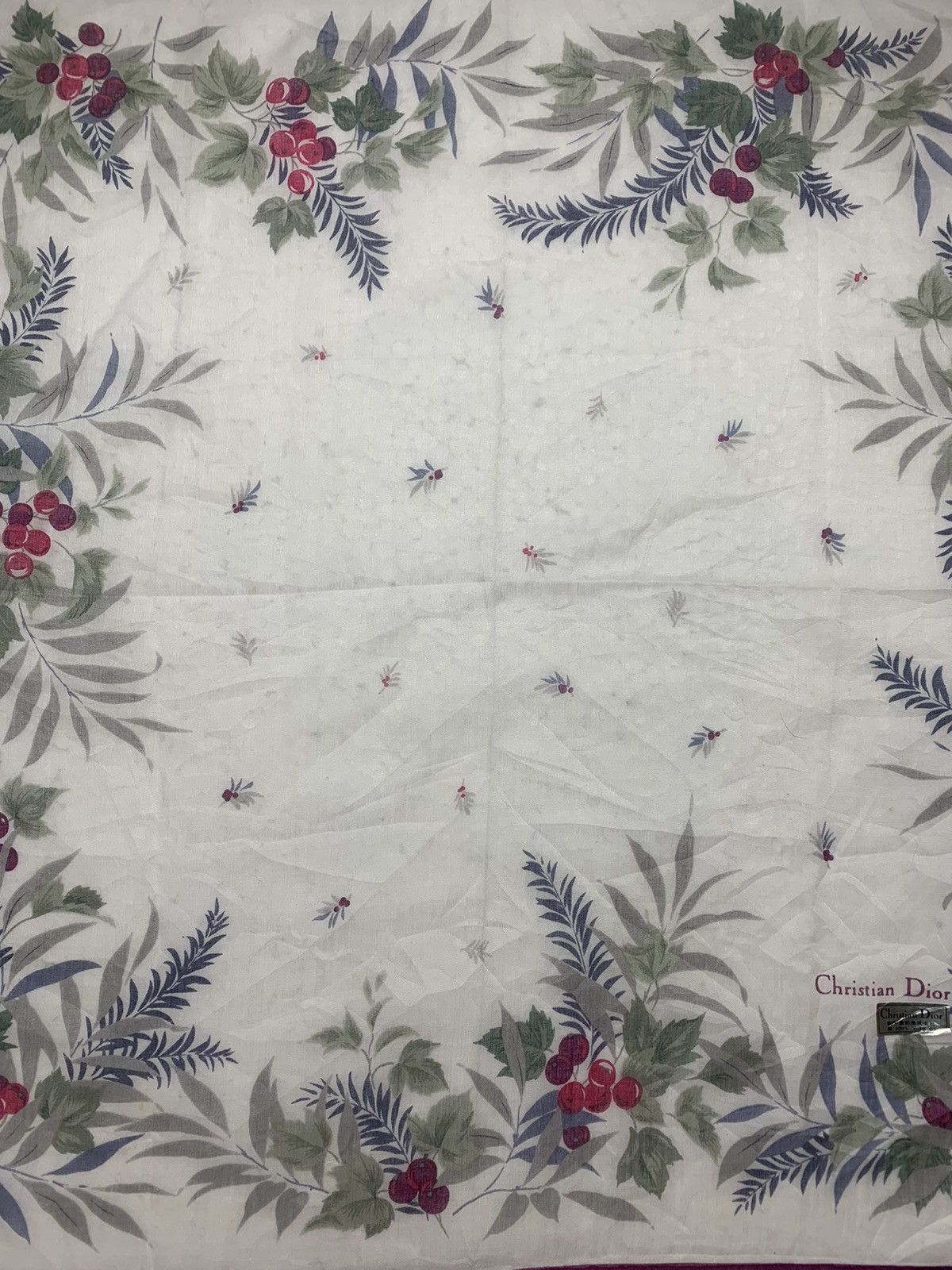 Christian Dior Monsieur Christian Dior Handkerchief / Neckerchief Size ONE SIZE - 6 Thumbnail