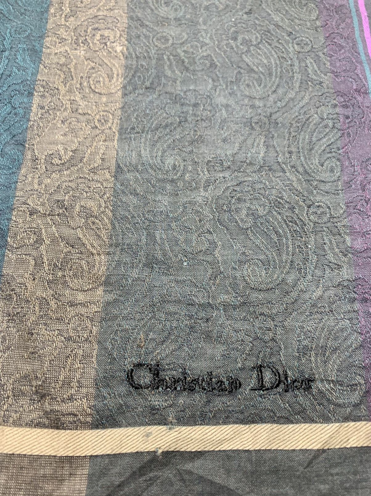 Christian Dior Monsieur Christian Dior Paisley Handkerchief/Neckerchief/Bandana Size ONE SIZE - 2 Thumbnail