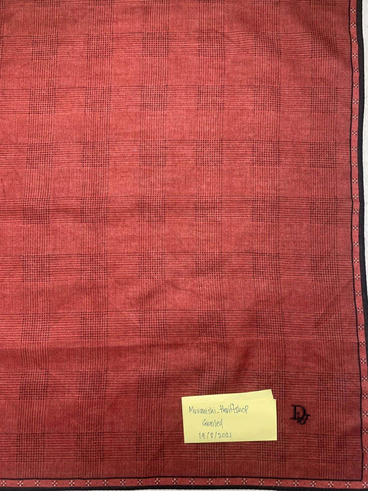 Christian Dior Monsieur Christian Dior Handkerchief/Neckerchief/Bandana Size ONE SIZE - 3 Thumbnail