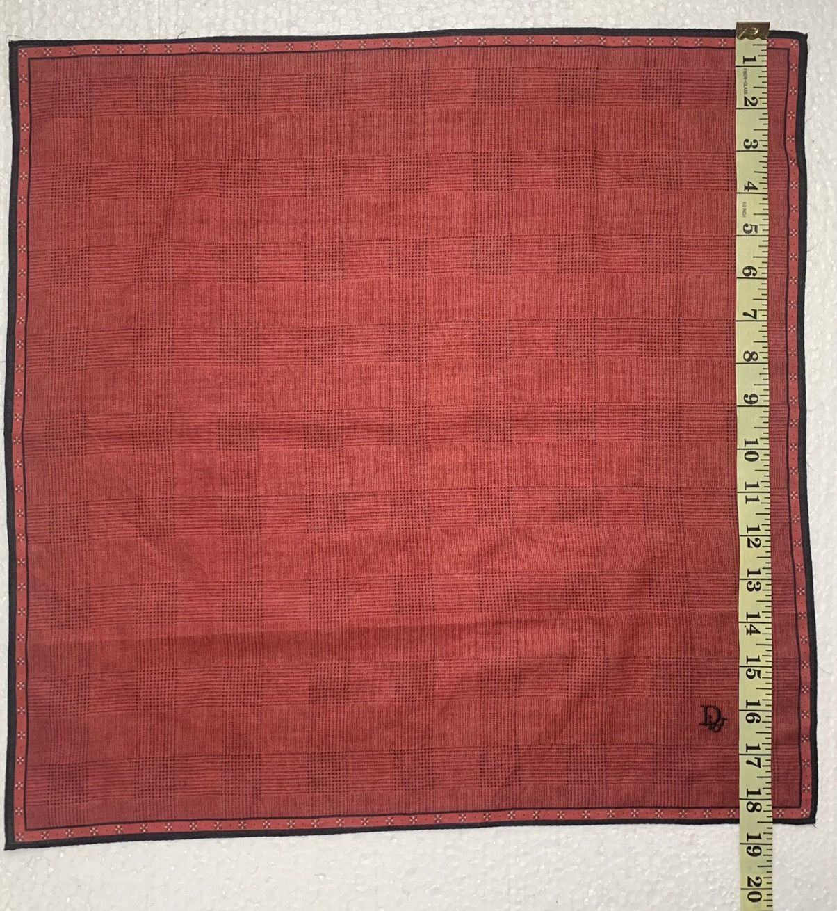 Christian Dior Monsieur Christian Dior Handkerchief/Neckerchief/Bandana Size ONE SIZE - 7 Thumbnail