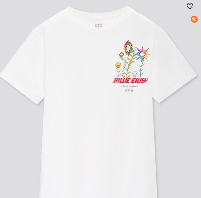Billie Eilish Kid's Age 9-10 BILLIE EILISH TAKASHI MURAKAMI WHITE T-SHIRT Size US L / EU 52-54 / 3 - 1 Thumbnail