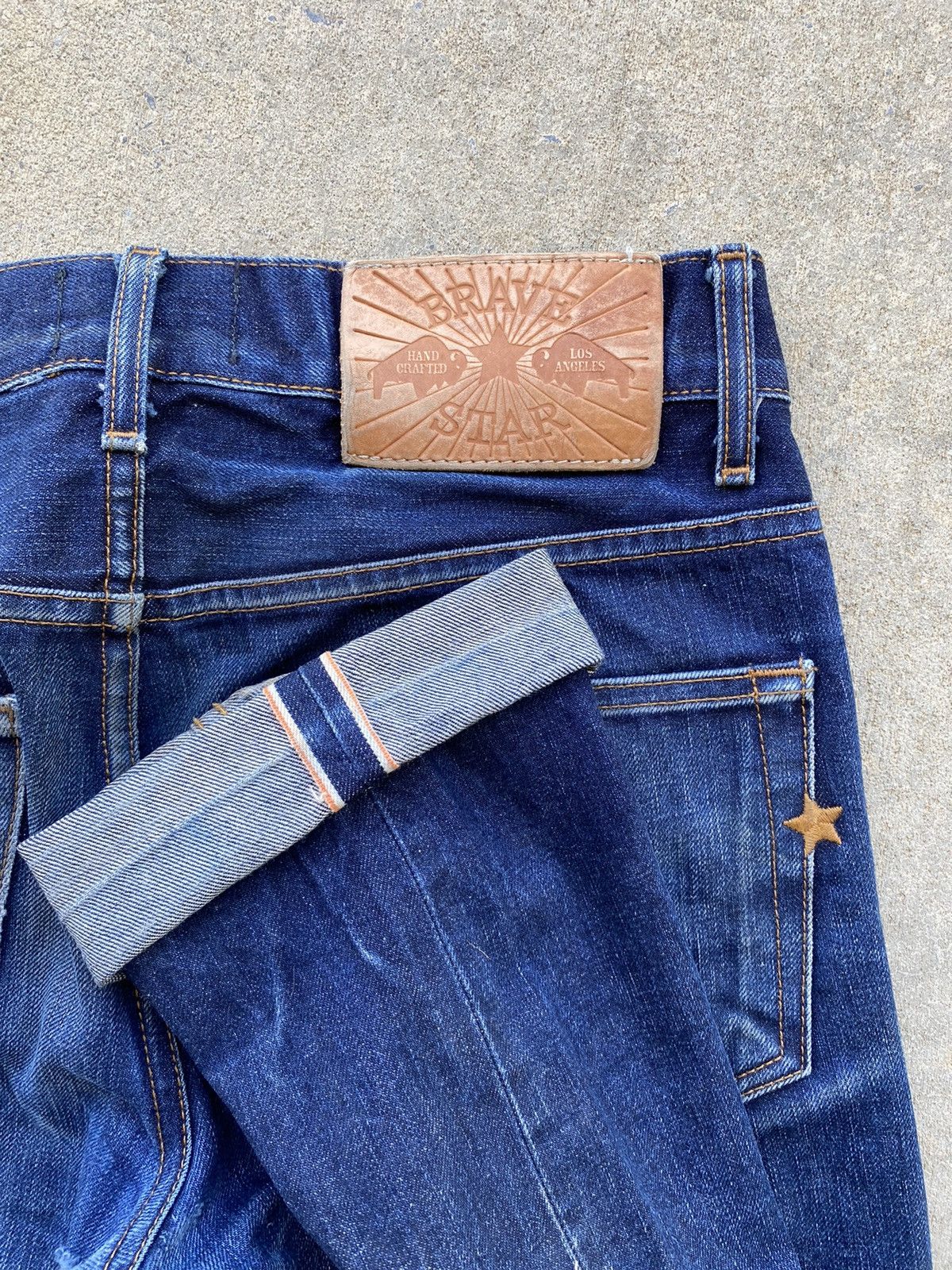Vintage Vintage Brave Star Selvedge Denim Jeans 30 x 30 | Grailed