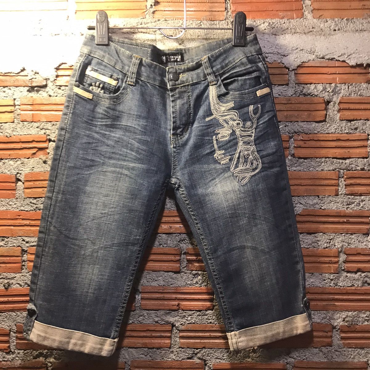 Versace Versace Classic V2 Denim Shorts Y2K Size 28" / US 6 / IT 42 - 1 Thumbnail