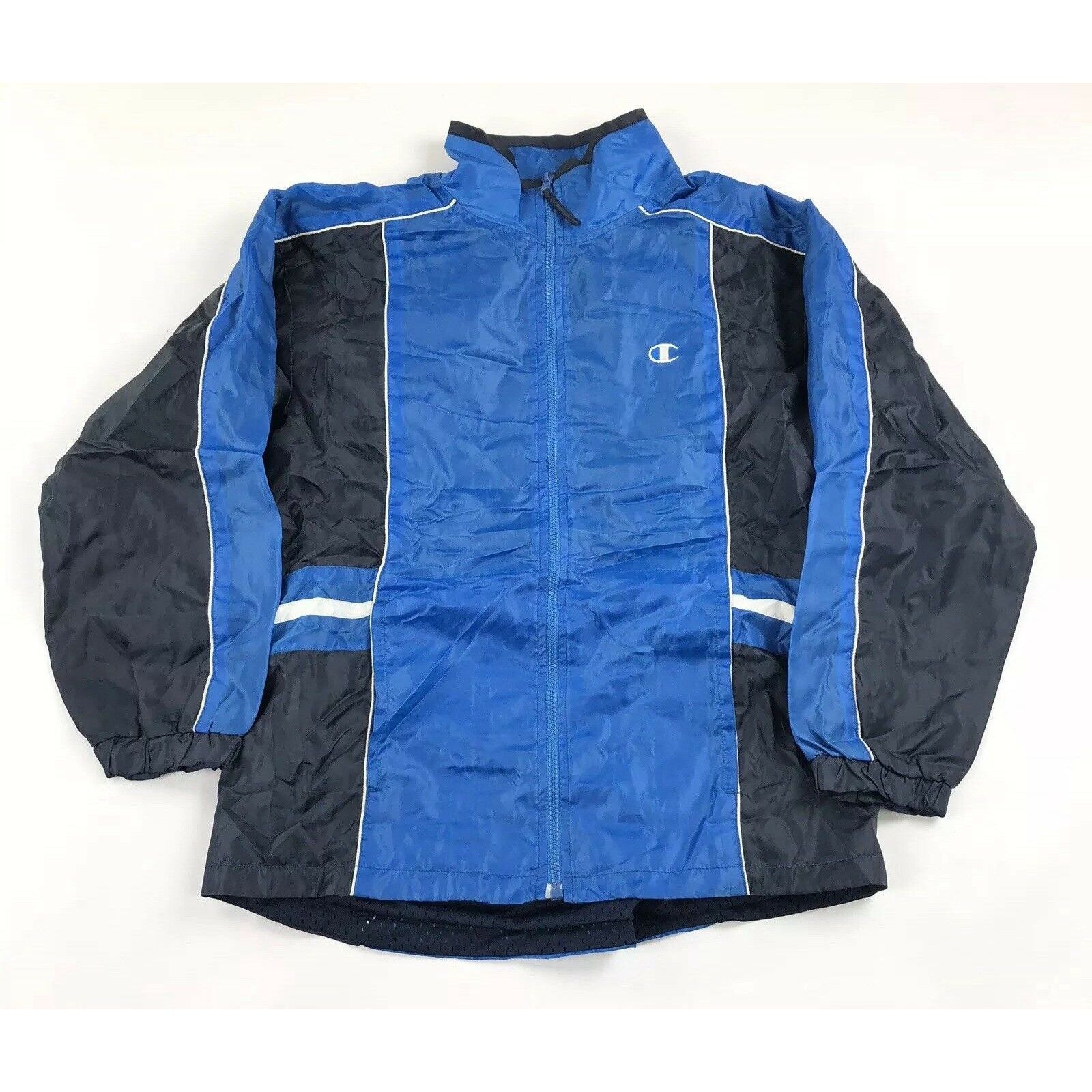 Champion Champion Windbreaker Track Jacket Youth Boys Size Medium ...