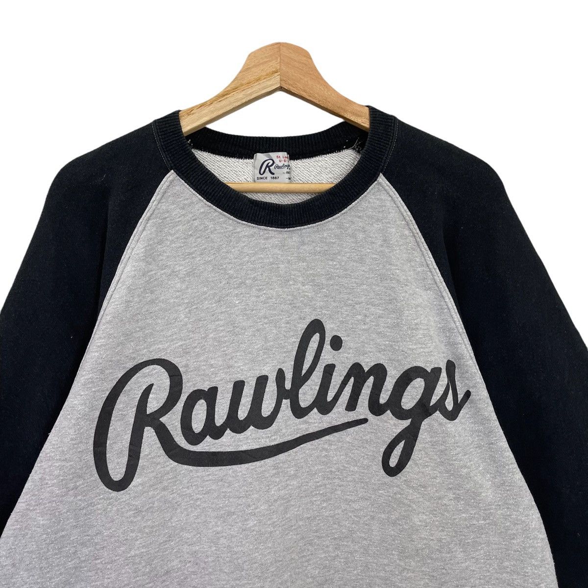 Japanese Brand × Vintage Vintage Rawling Big Logo Crewneck Sweatshirt Size M Size US M / EU 48-50 / 2 - 4 Thumbnail