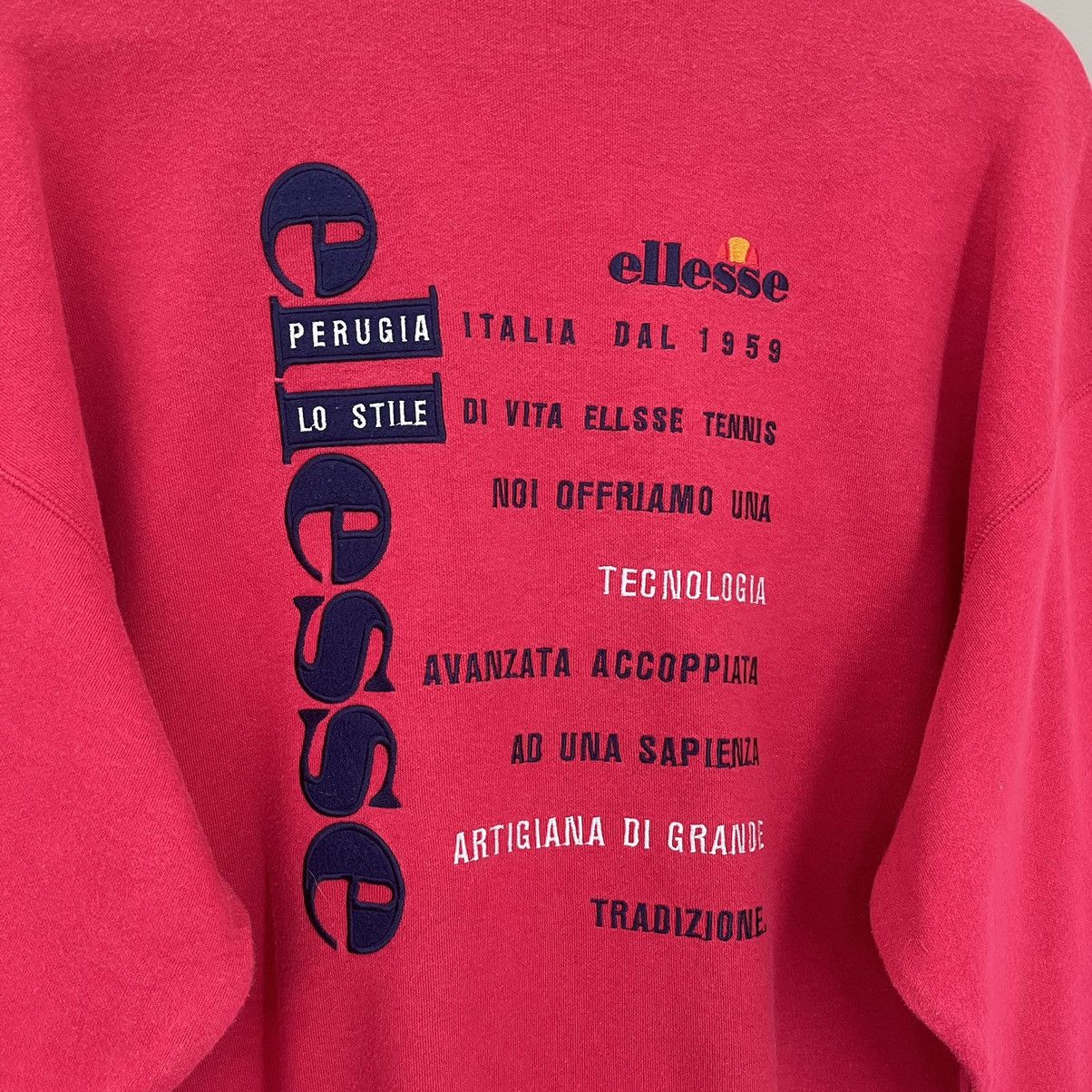 Ellesse Vintage 90s Ellesse Big Logo Crewneck Sweatshirt Size M Size US M / EU 48-50 / 2 - 4 Thumbnail