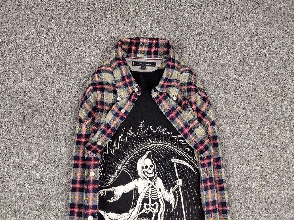 Flannel Vintage Flannel Shirt Travis Scott Style Streetwear Hype Size US M / EU 48-50 / 2 - 6 Thumbnail