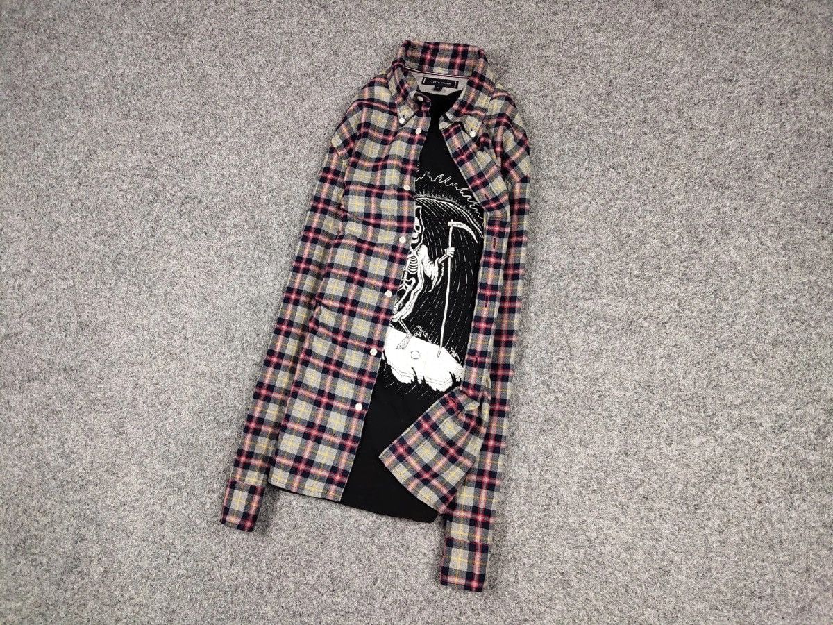 Flannel Vintage Flannel Shirt Travis Scott Style Streetwear Hype Size US M / EU 48-50 / 2 - 9 Thumbnail