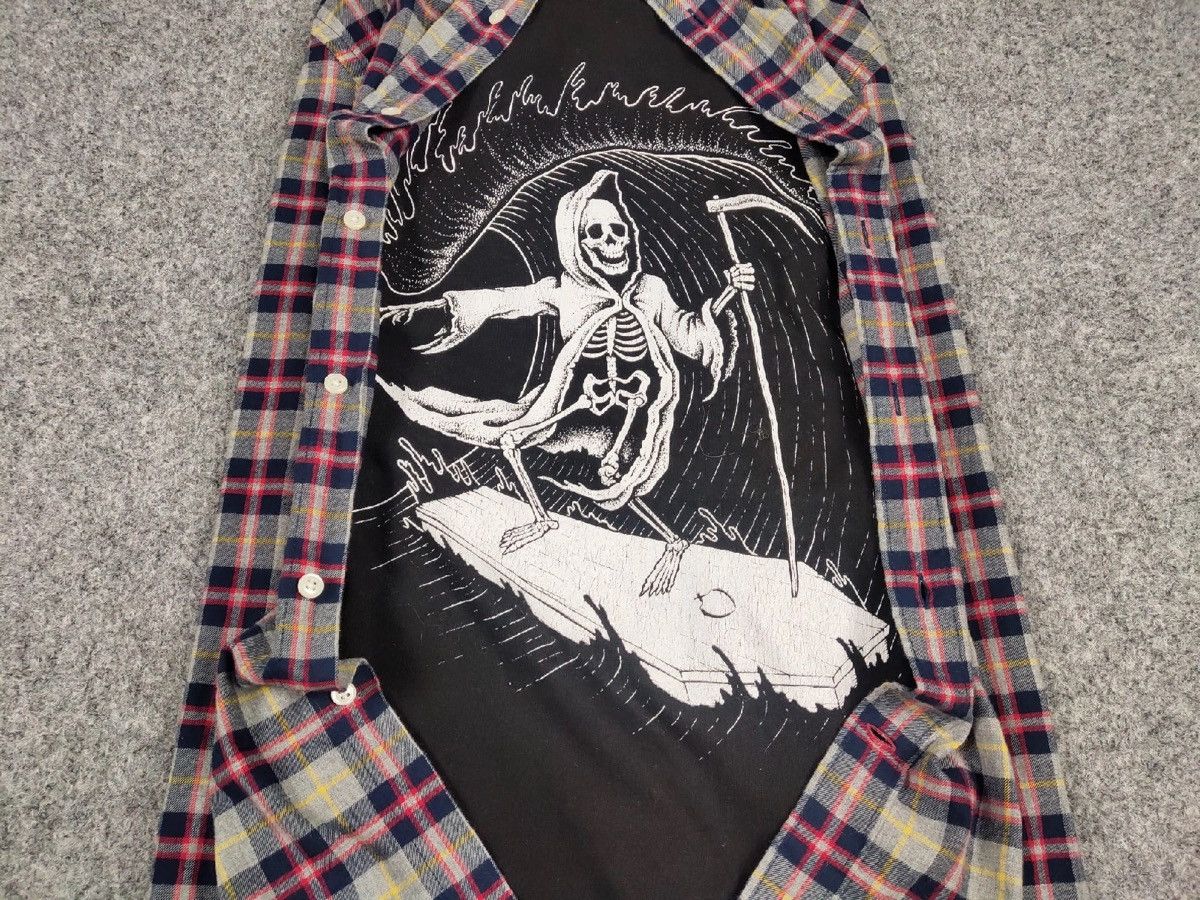 Flannel Vintage Flannel Shirt Travis Scott Style Streetwear Hype Size US M / EU 48-50 / 2 - 8 Thumbnail