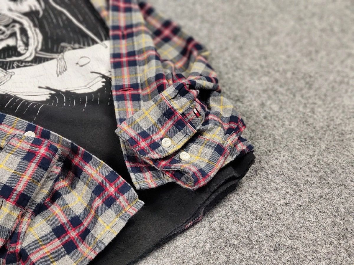 Flannel Vintage Flannel Shirt Travis Scott Style Streetwear Hype Size US M / EU 48-50 / 2 - 12 Thumbnail