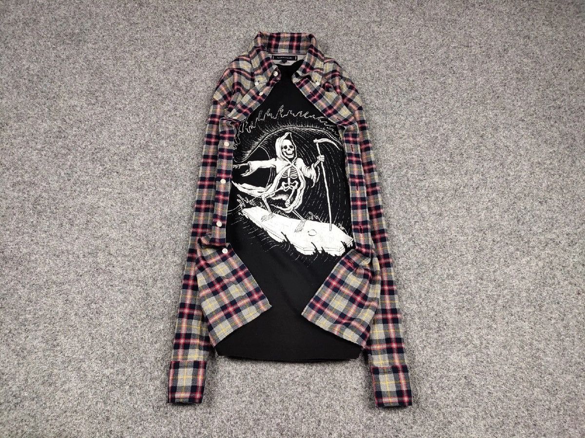 Flannel Vintage Flannel Shirt Travis Scott Style Streetwear Hype Size US M / EU 48-50 / 2 - 4 Thumbnail