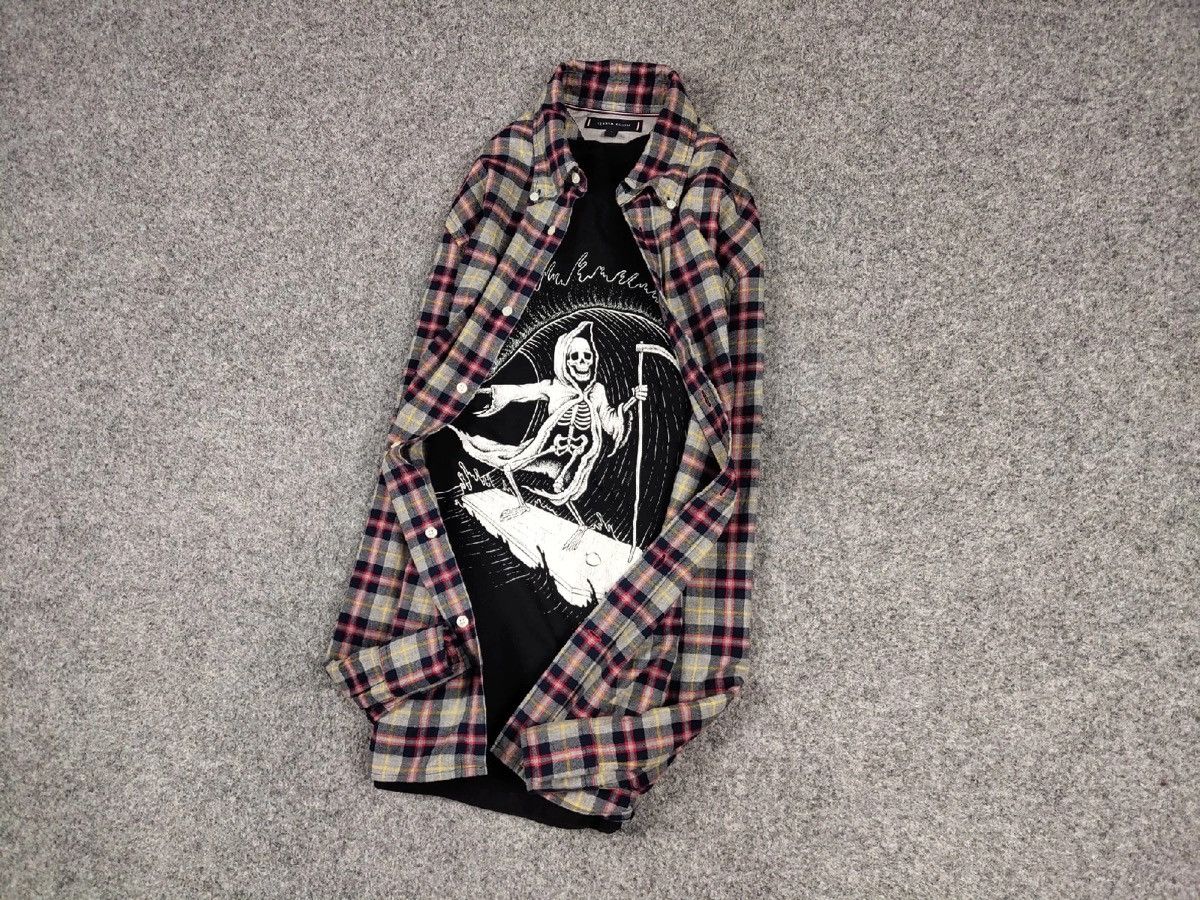 Flannel Vintage Flannel Shirt Travis Scott Style Streetwear Hype Size US M / EU 48-50 / 2 - 11 Thumbnail