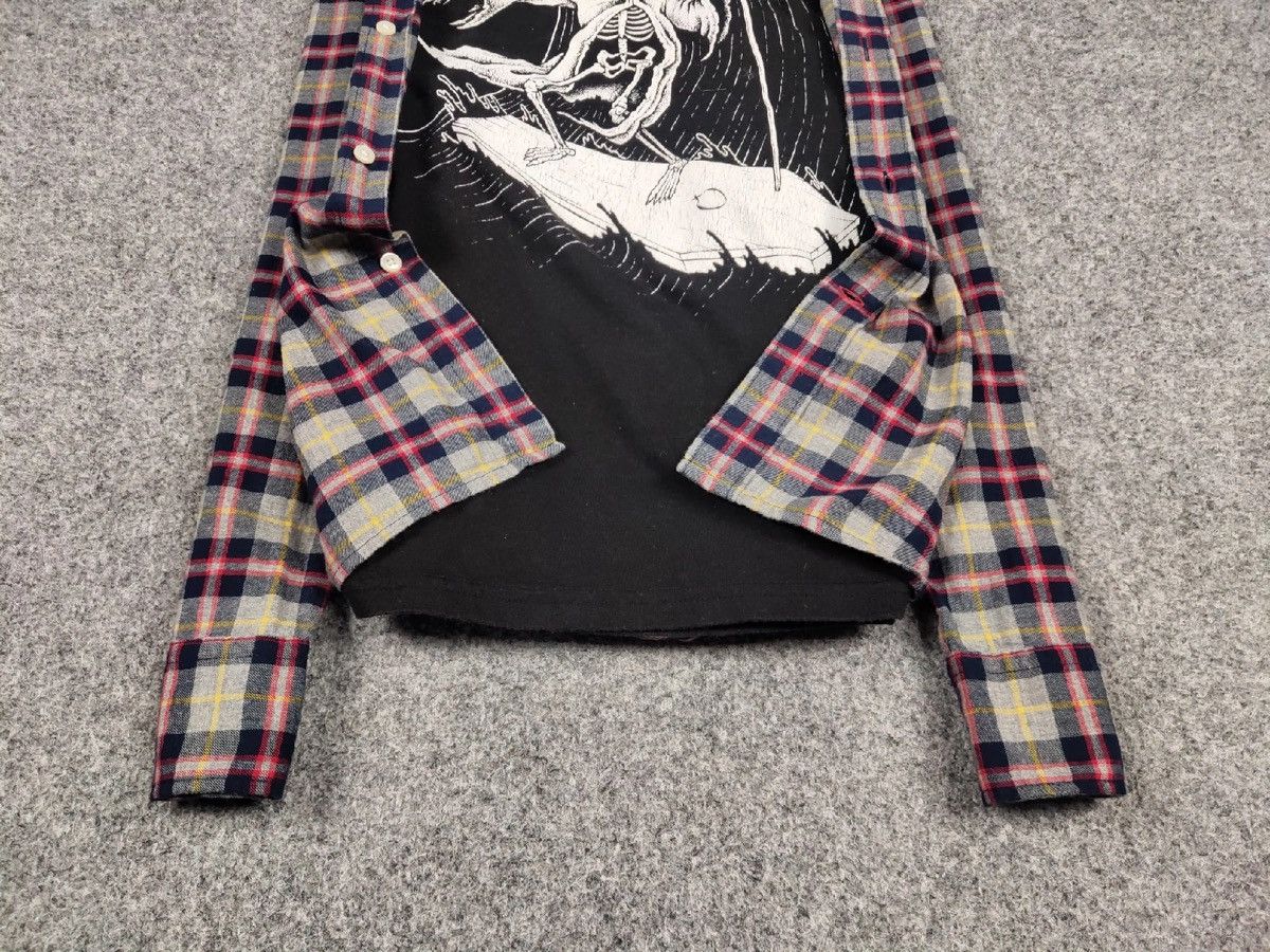 Flannel Vintage Flannel Shirt Travis Scott Style Streetwear Hype Size US M / EU 48-50 / 2 - 7 Thumbnail