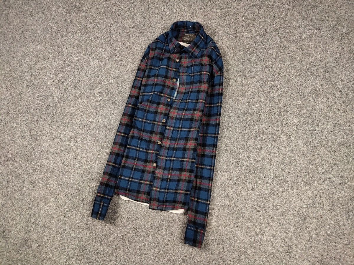 Flannel Vintage Flannel Shirt Travis Scott Style Streetwear Hype Size US S / EU 44-46 / 1 - 8 Thumbnail