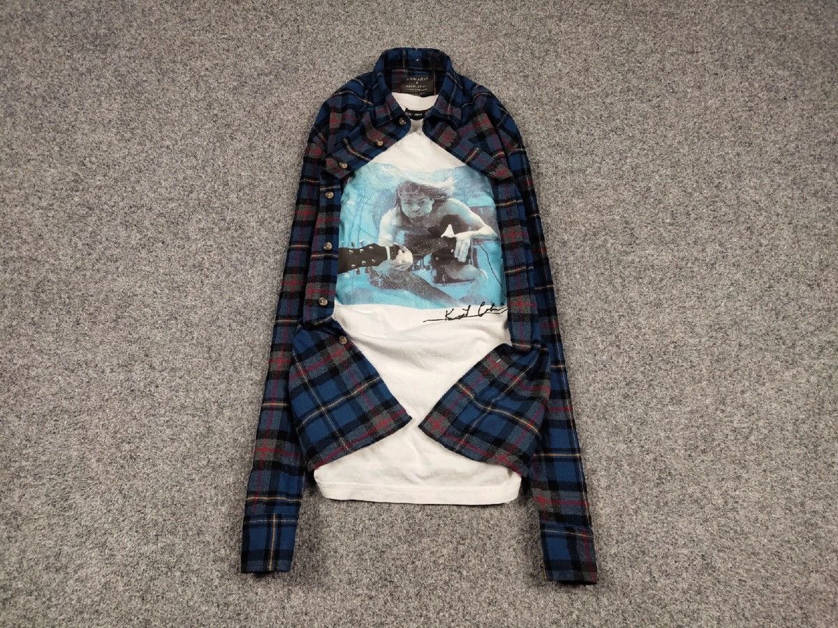 Flannel Vintage Flannel Shirt Travis Scott Style Streetwear Hype Size US S / EU 44-46 / 1 - 2 Thumbnail