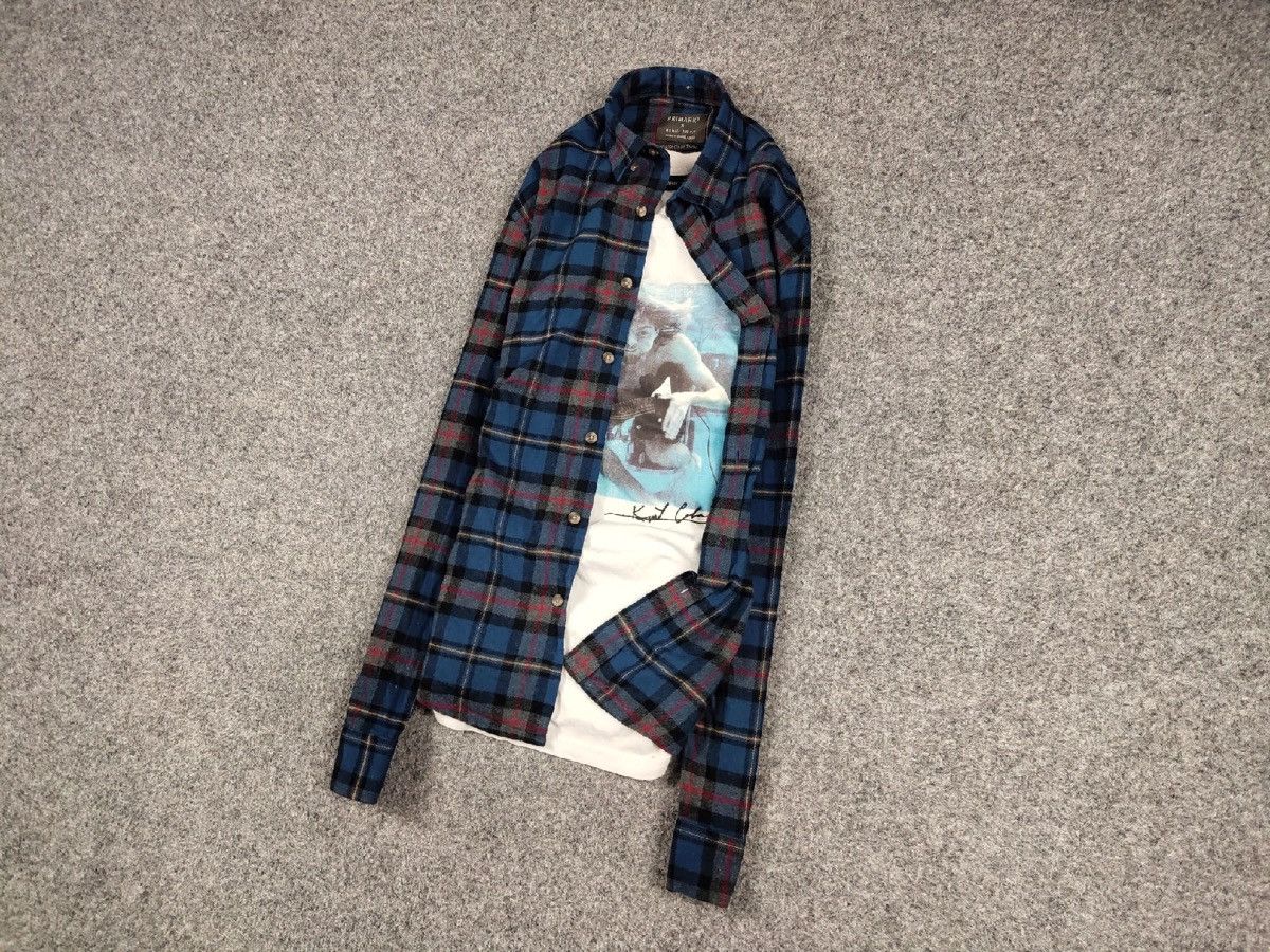 Flannel Vintage Flannel Shirt Travis Scott Style Streetwear Hype Size US S / EU 44-46 / 1 - 7 Thumbnail