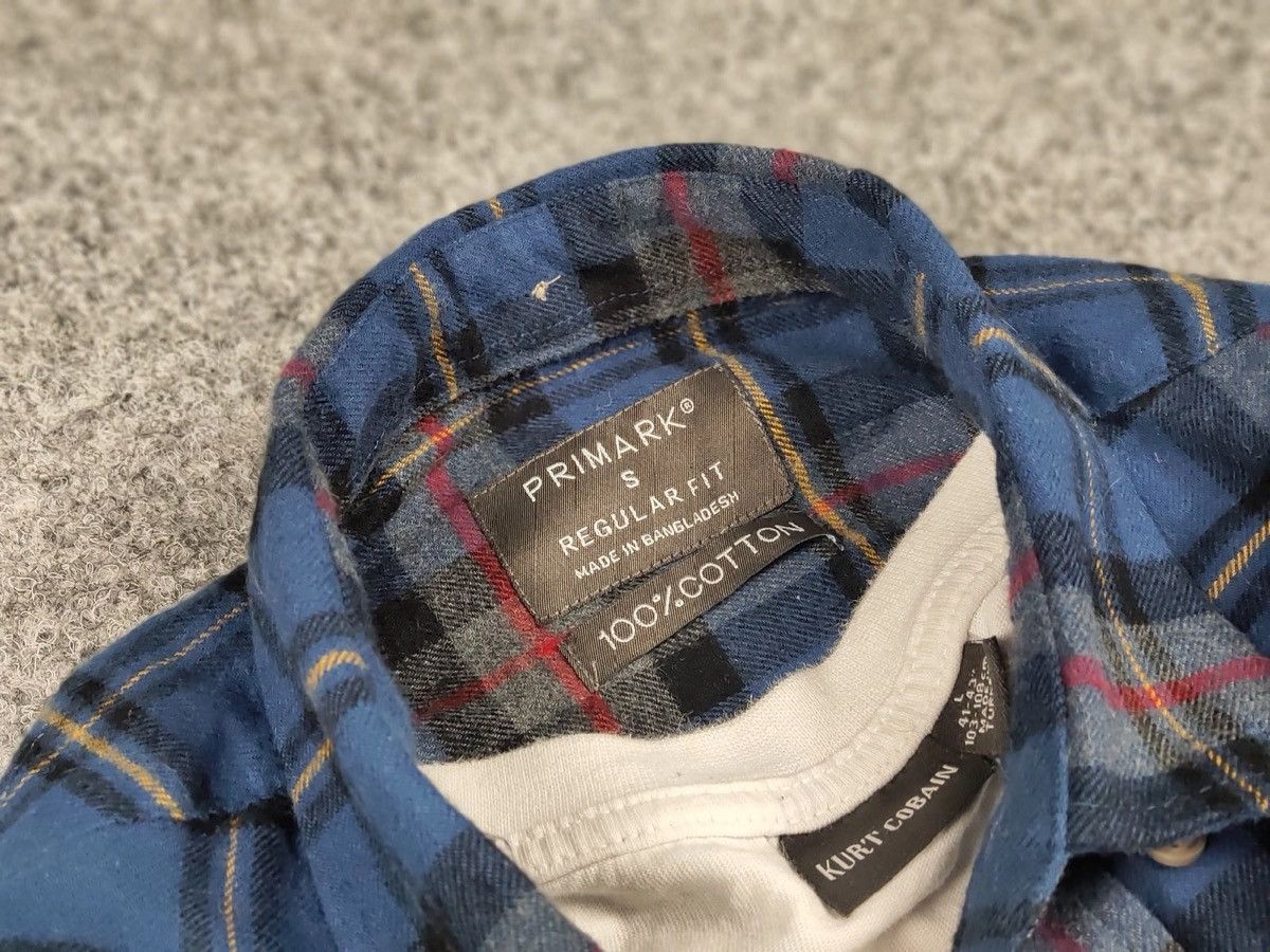 Flannel Vintage Flannel Shirt Travis Scott Style Streetwear Hype Size US S / EU 44-46 / 1 - 12 Thumbnail