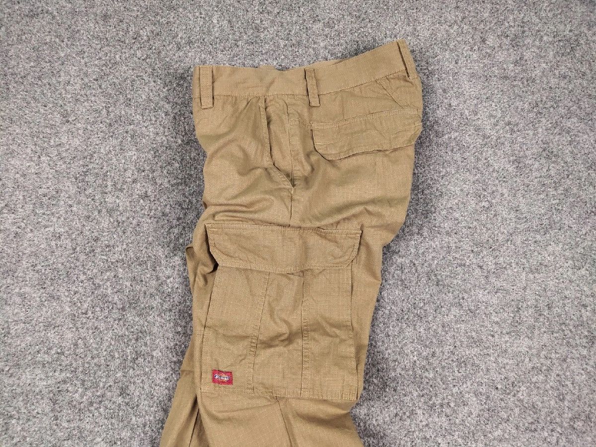 Dickies Vintage Dickies Fort Worth Beige Ripstop Cargo Pants Travis Size US 33 - 17 Thumbnail