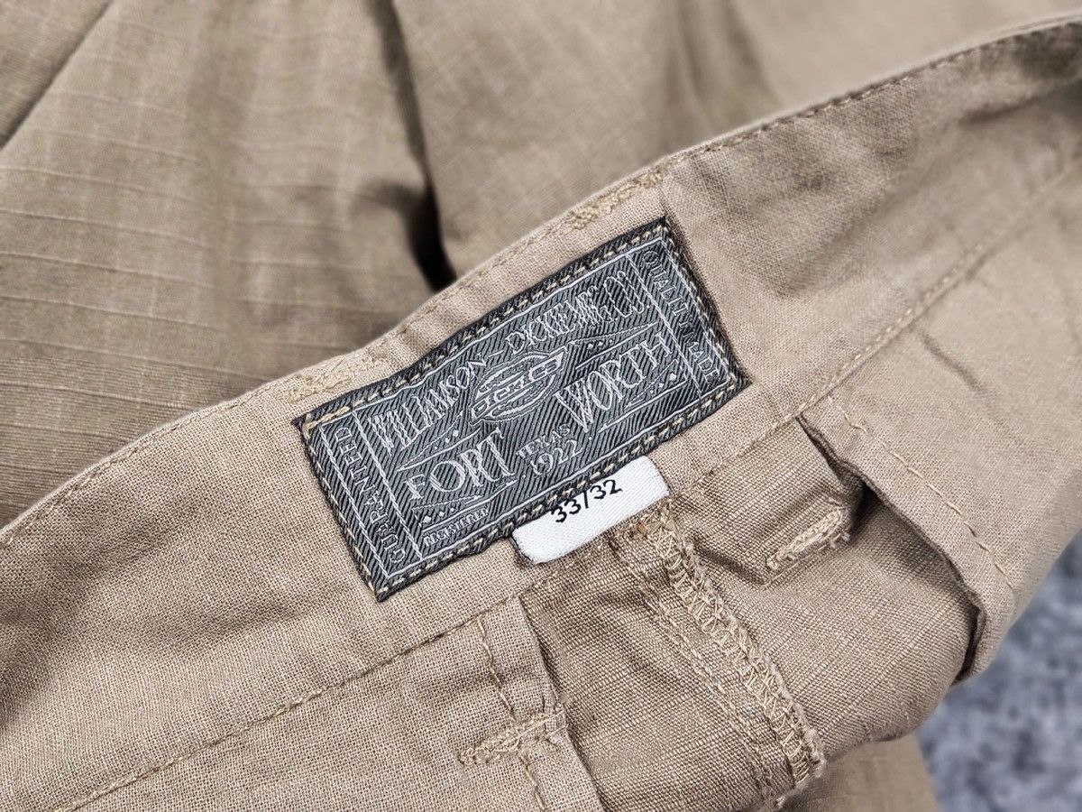 Dickies Vintage Dickies Fort Worth Beige Ripstop Cargo Pants Travis Size US 33 - 18 Thumbnail