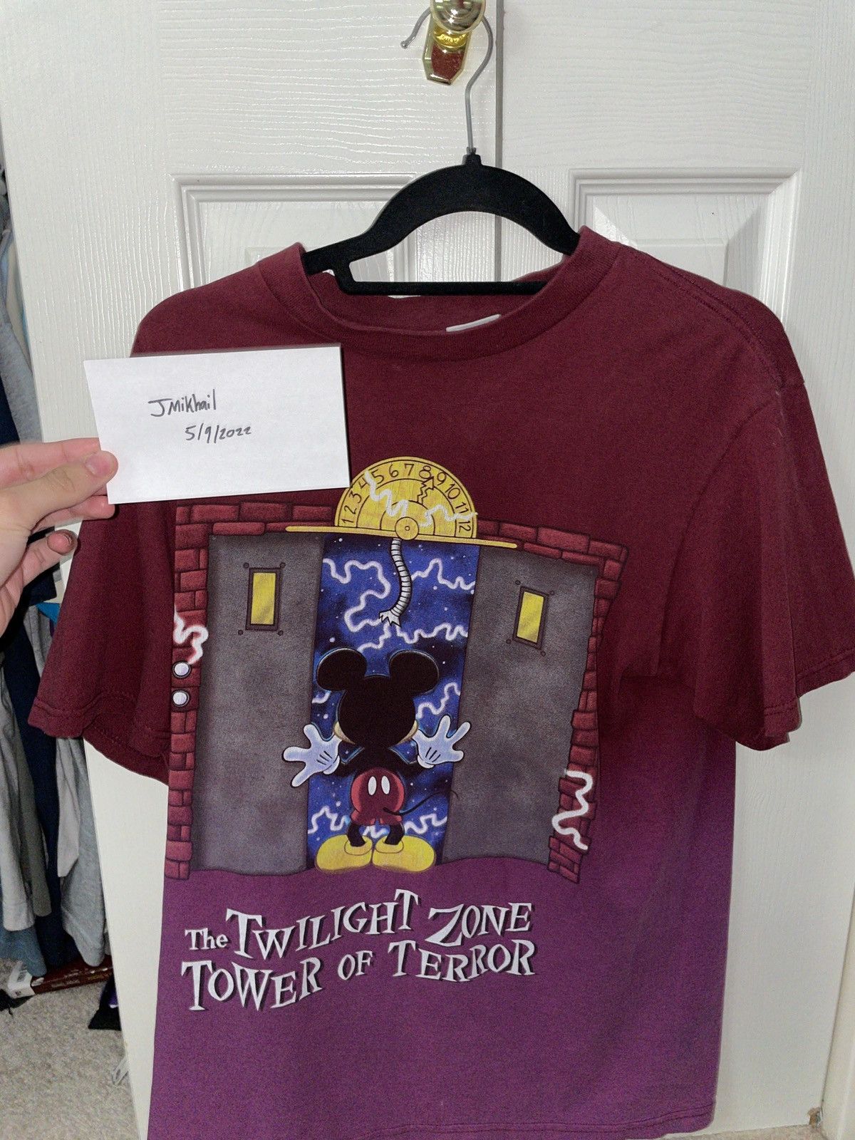 Disney Vintage Twilight Zone Tower of Terror T-Shirt Size US M / EU 48-50 / 2 - 1 Thumbnail