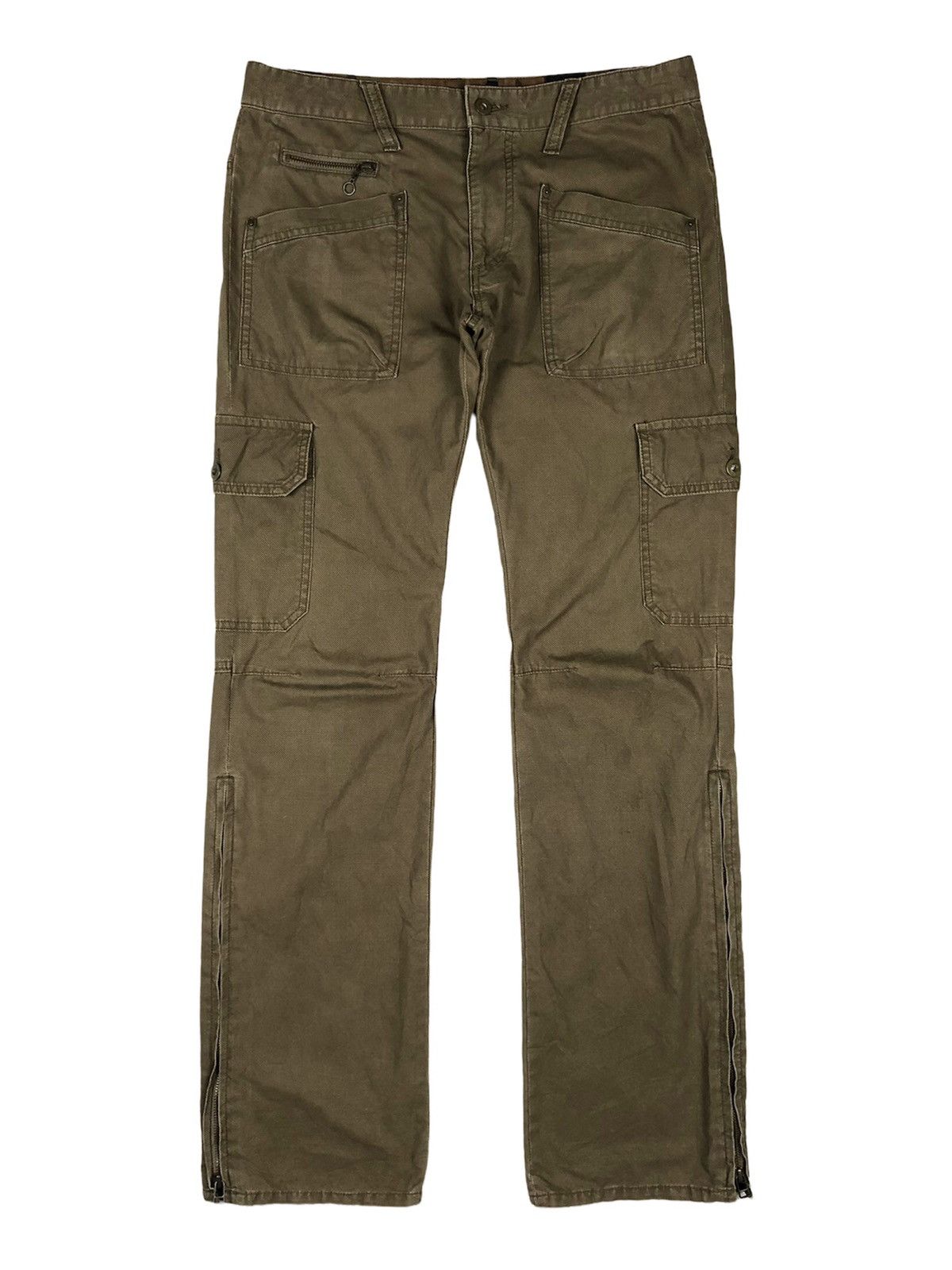 Morgan Homme Morgan Homme Tactical Flare Cargo Pants Size US 34 / EU 50 - 2 Thumbnail