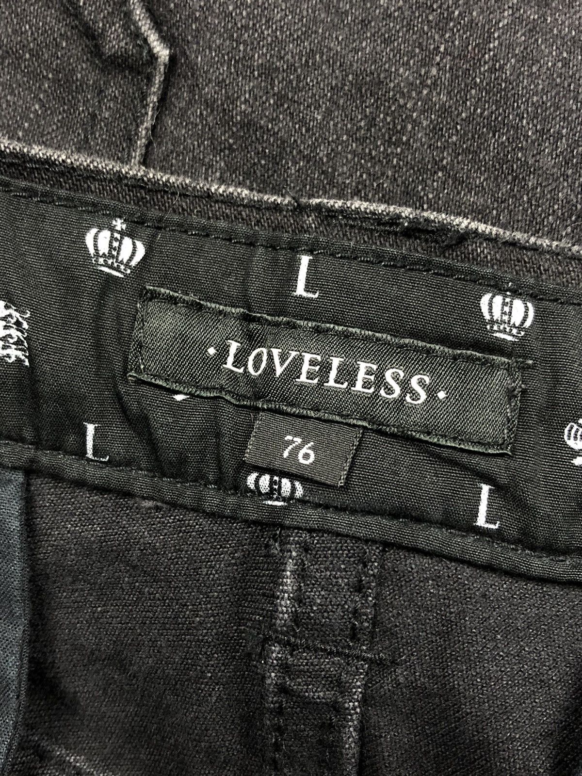 Japanese Brand Loveless 🇯🇵 Bondage Denim Size US 32 / EU 48 - 12 Thumbnail