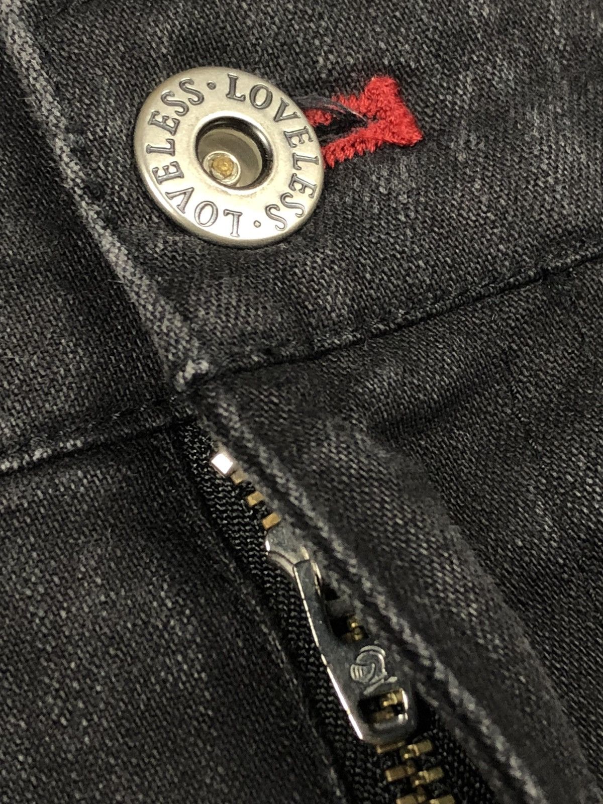 Japanese Brand Loveless 🇯🇵 Bondage Denim Size US 32 / EU 48 - 10 Thumbnail