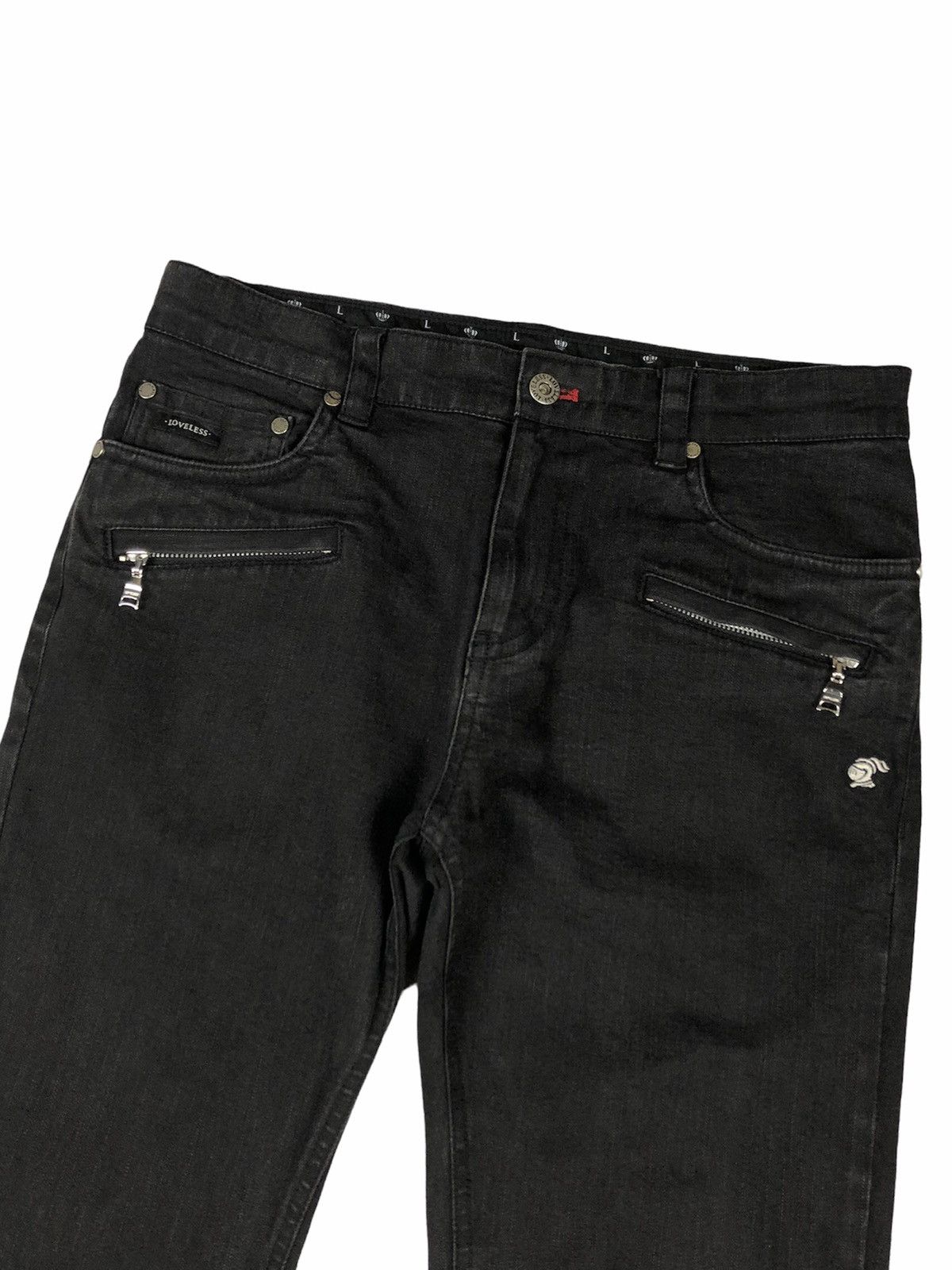 Japanese Brand Loveless 🇯🇵 Bondage Denim Size US 32 / EU 48 - 6 Thumbnail