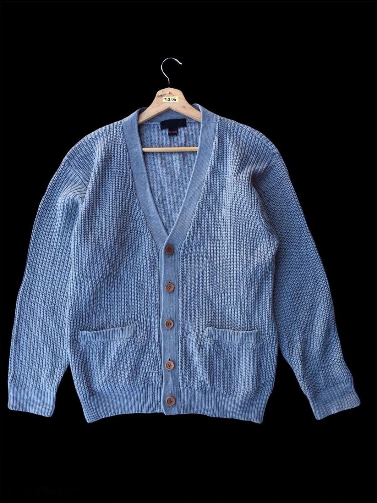 Homespun Knitwear × Robinson Les Bains 📌Japanese Cardigan ROBINSON Pullover Knitting Pattern Size US M / EU 48-50 / 2 - 4 Thumbnail