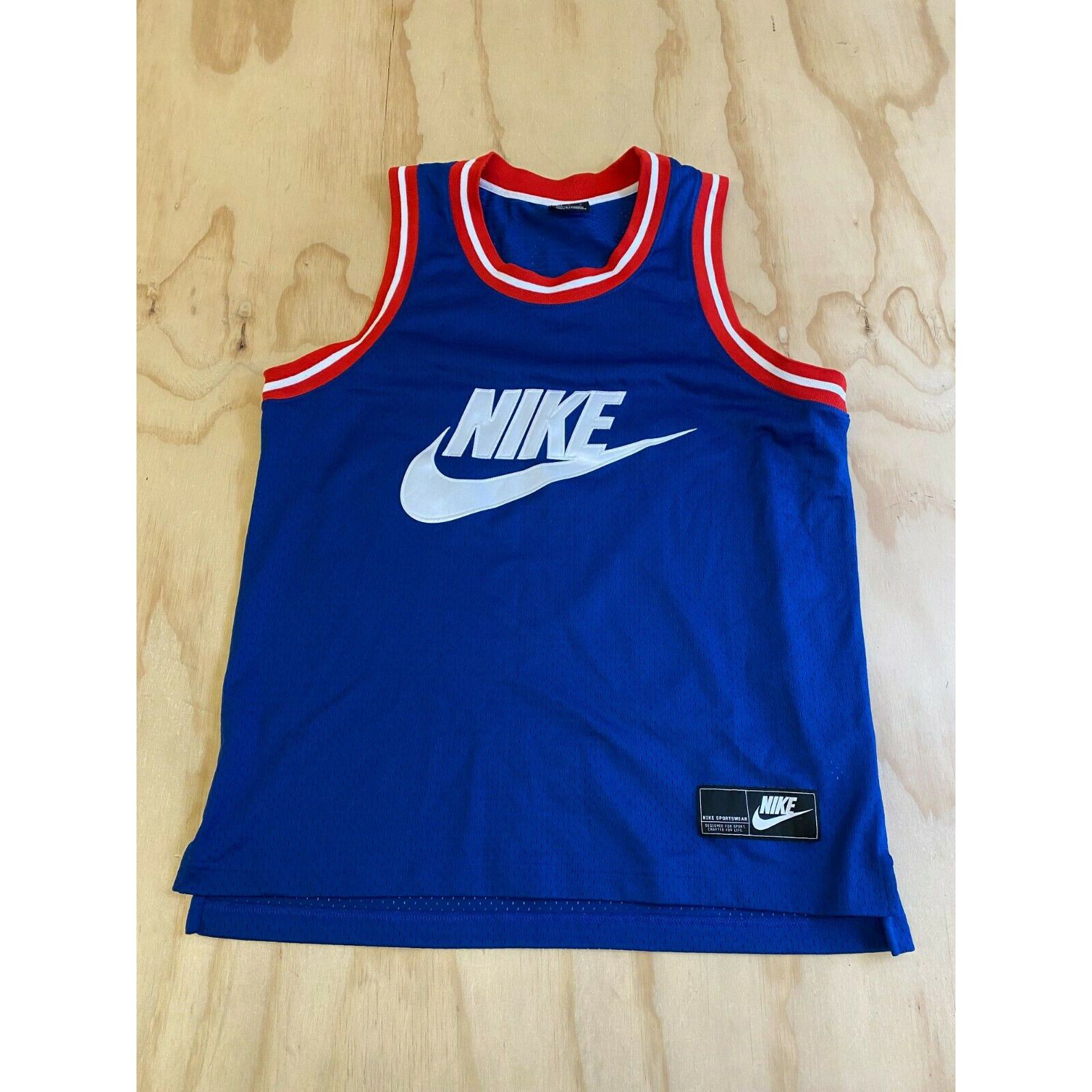 Vintage Nike Yao Ming Houston Rockets #11 Sewn NBA Basketball Jersey Youth  XL