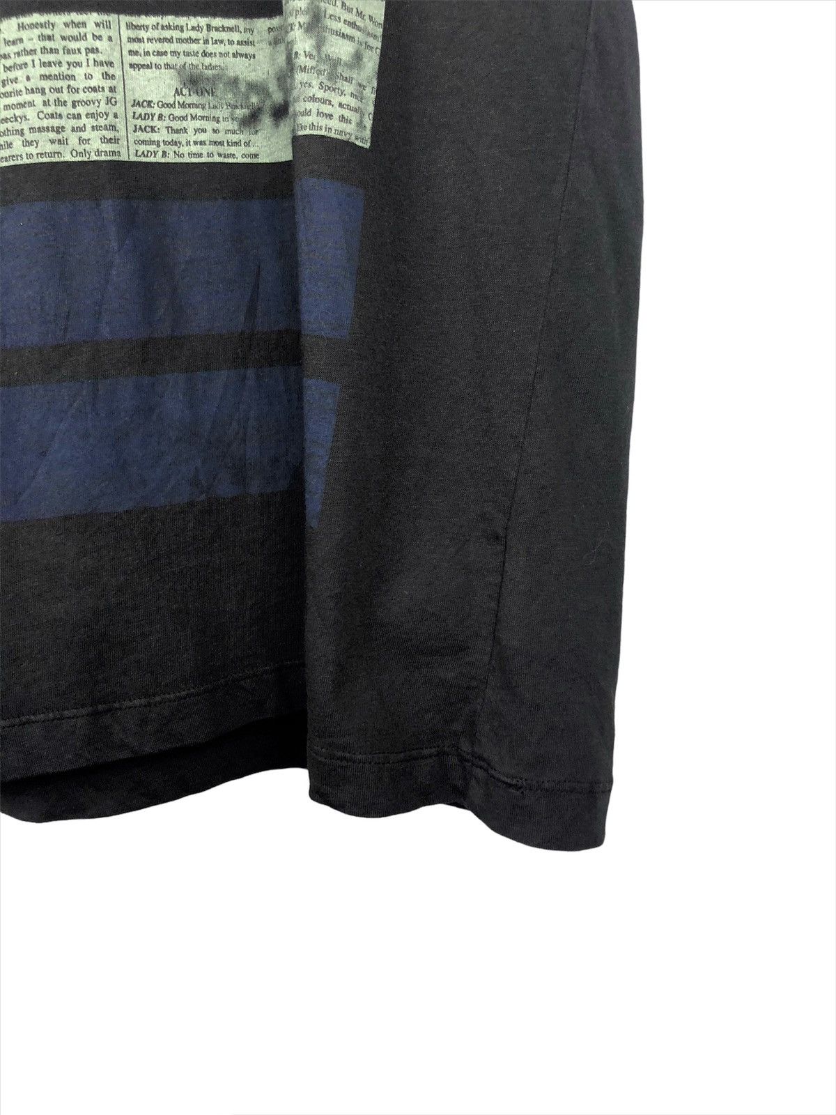 John Galliano Galliano Newspaper Tshirt Size US XL / EU 56 / 4 - 5 Thumbnail