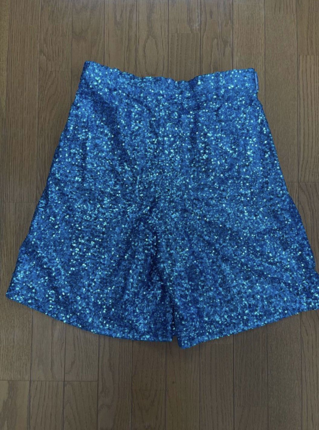 Comme Des Garcons Homme Plus SS18 Sequin Shorts Grailed