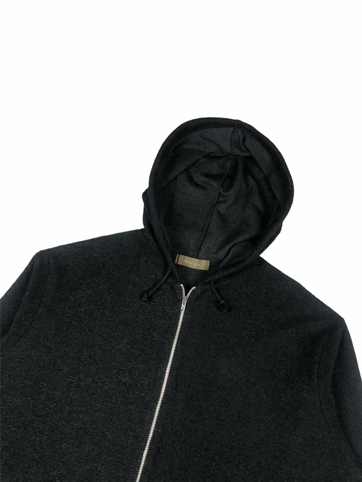 Yohji Yamamoto Y’s for Men AW98 Zipper Tech Hoodie Size US L / EU 52-54 / 3 - 3 Thumbnail