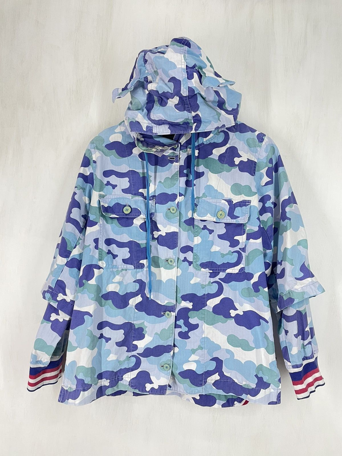 Issey Miyake Mercibeaucoup camo jacket Size US S / EU 44-46 / 1 - 1 Thumbnail
