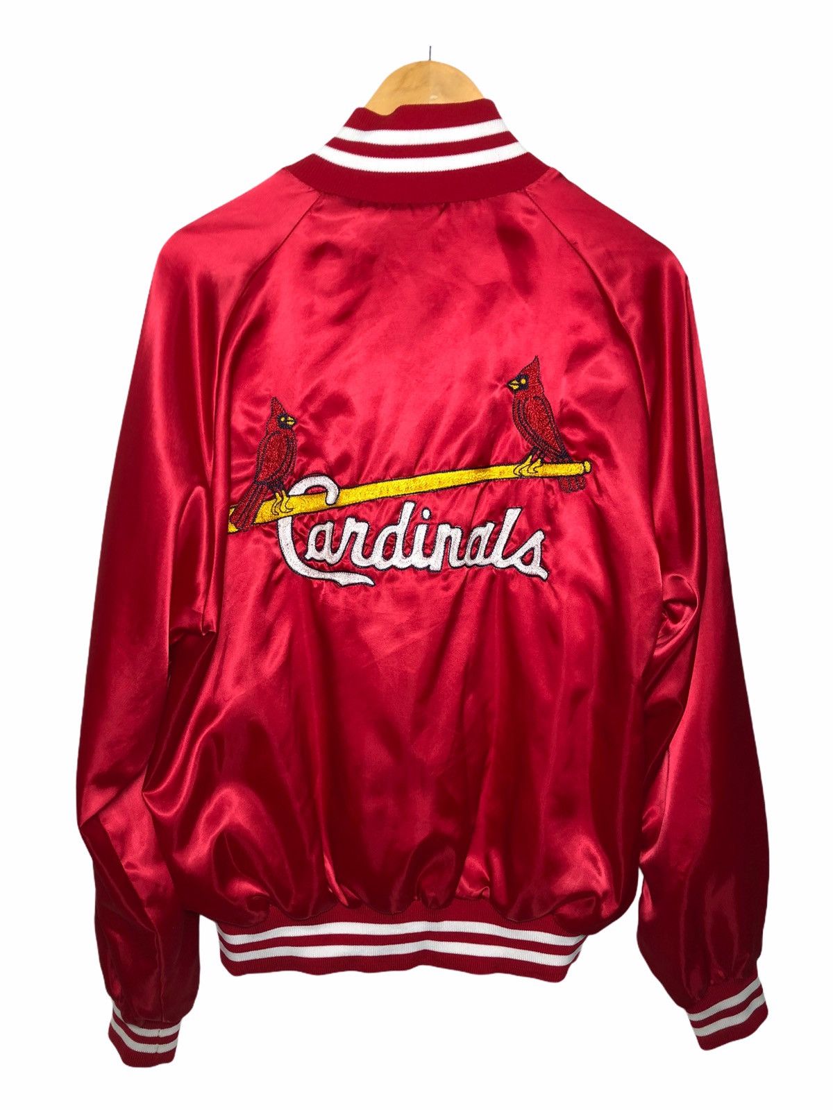 MLB × Vintage Vintage westark Mlb cardinal Varsity jacket Size US XL / EU 56 / 4 - 1 Thumbnail