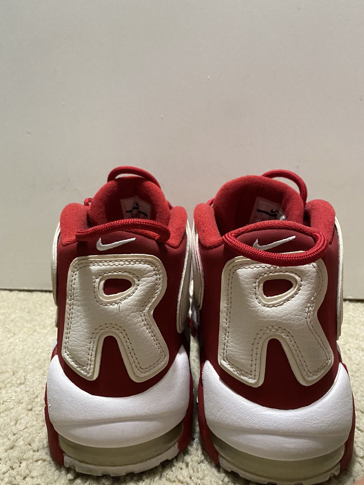 Nike × Supreme Air More Uptempo Red High 2017 Suptempo Size US 11 / EU 44 - 3 Thumbnail
