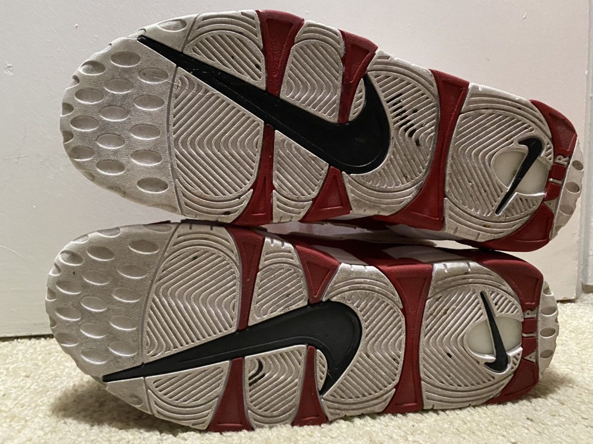 Nike × Supreme Air More Uptempo Red High 2017 Suptempo Size US 11 / EU 44 - 8 Thumbnail