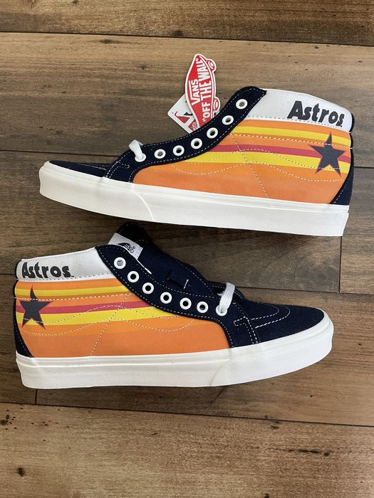 Vans Vans x MLB SK8 Mid Reissue Houston Astros Grailed