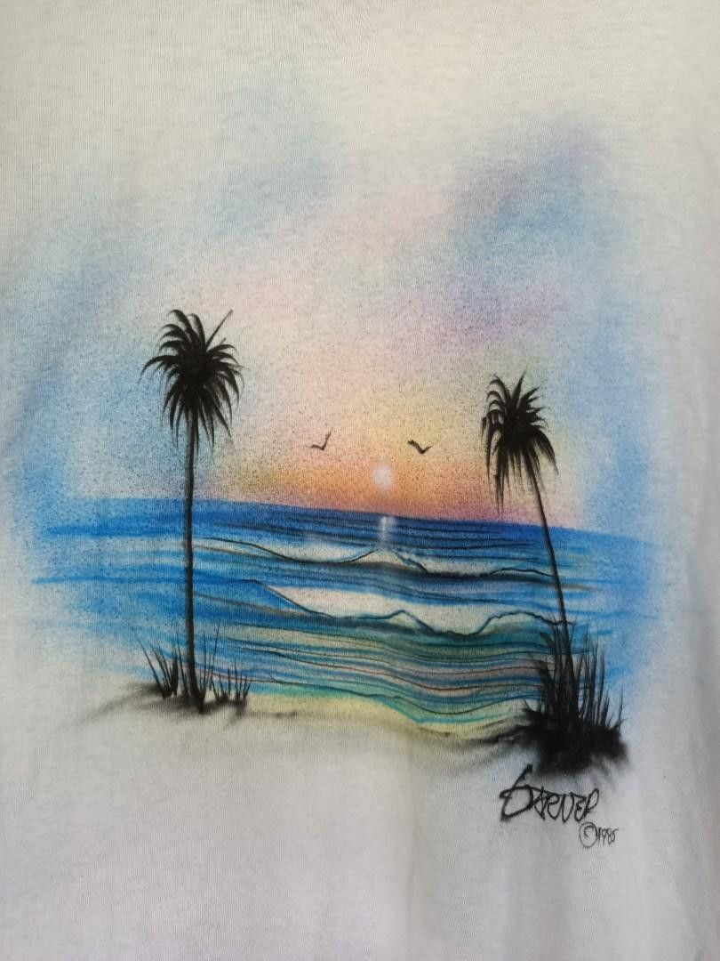 Vintage Vtg 80s Hawaii Shirt Size US M / EU 48-50 / 2 - 1 Thumbnail