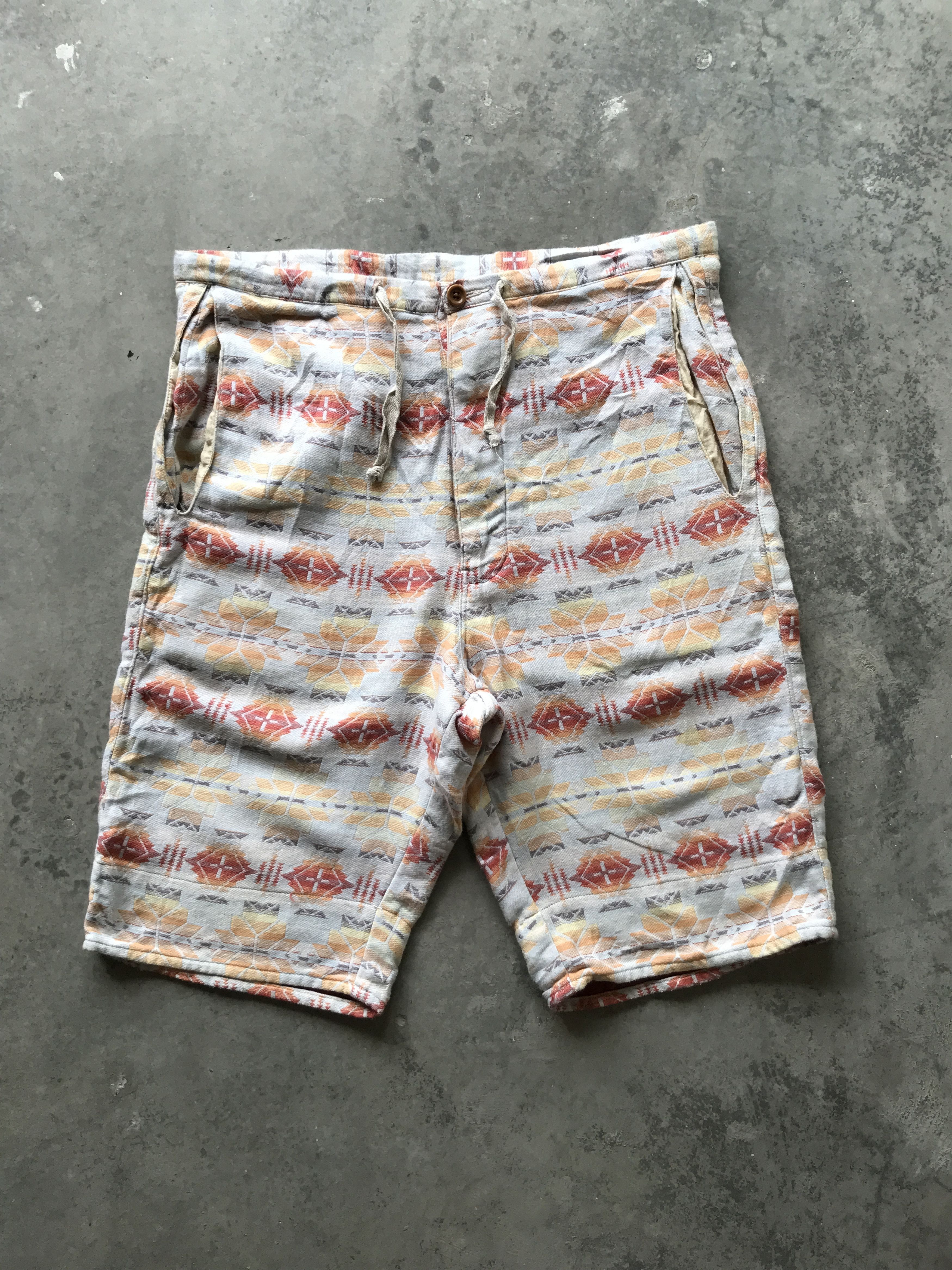 Japanese Brand × Journal Standard JS HOMESTED NAVAJO Axtec Motive Short Pant Size US 31 - 1 Thumbnail